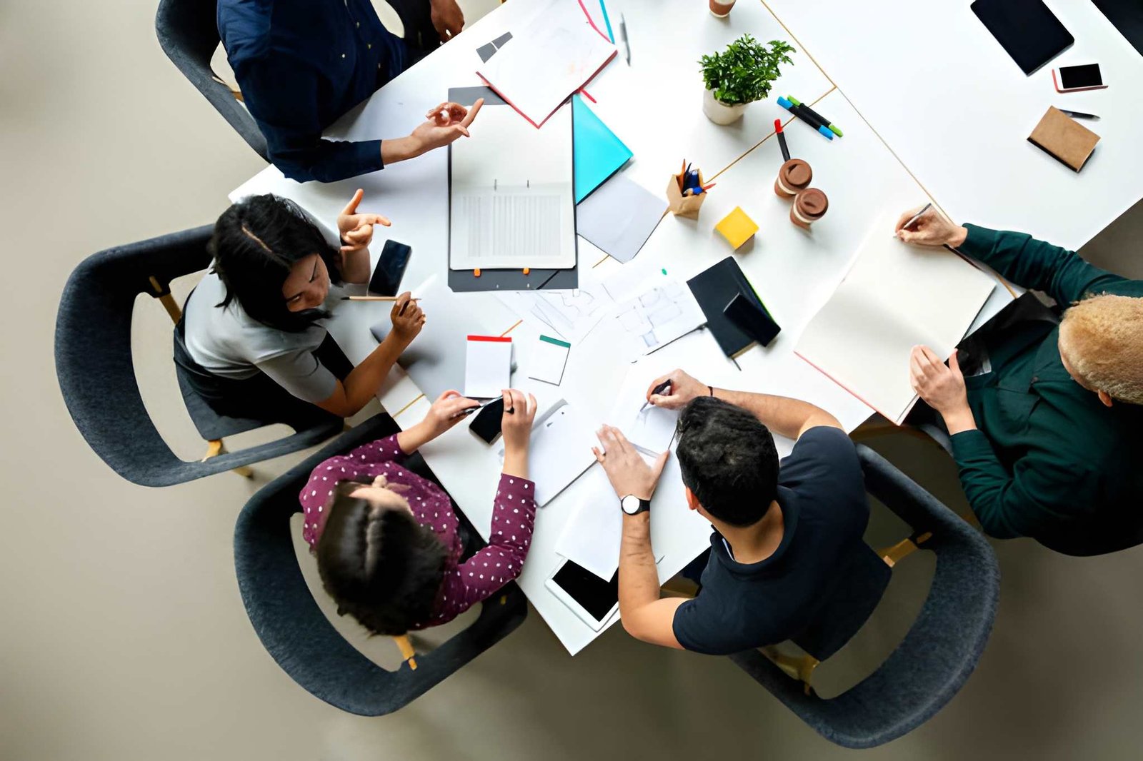 ERIO Inc. team collaborating on educational research